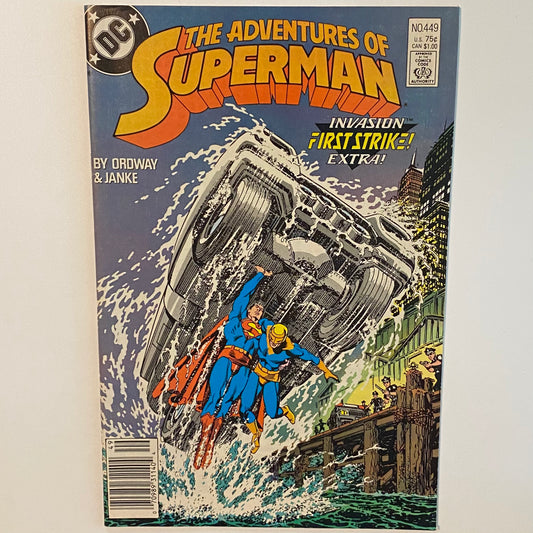 Superman #449 Newsstand