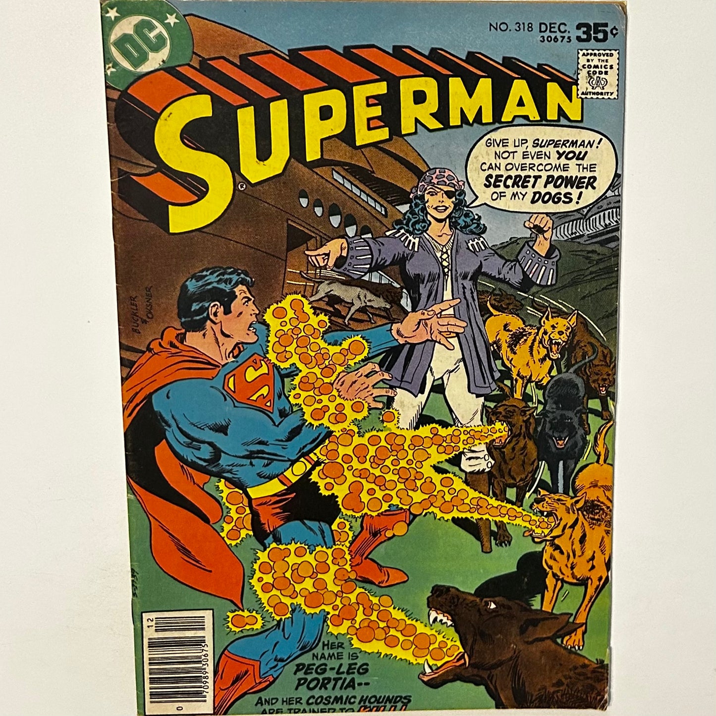 Superman #318 Newsstand