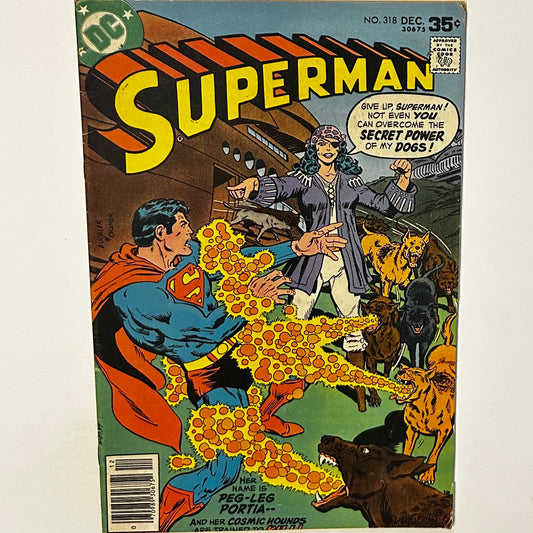 Superman #318 Newsstand