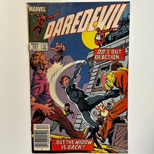 Daredevil #201 Newsstand