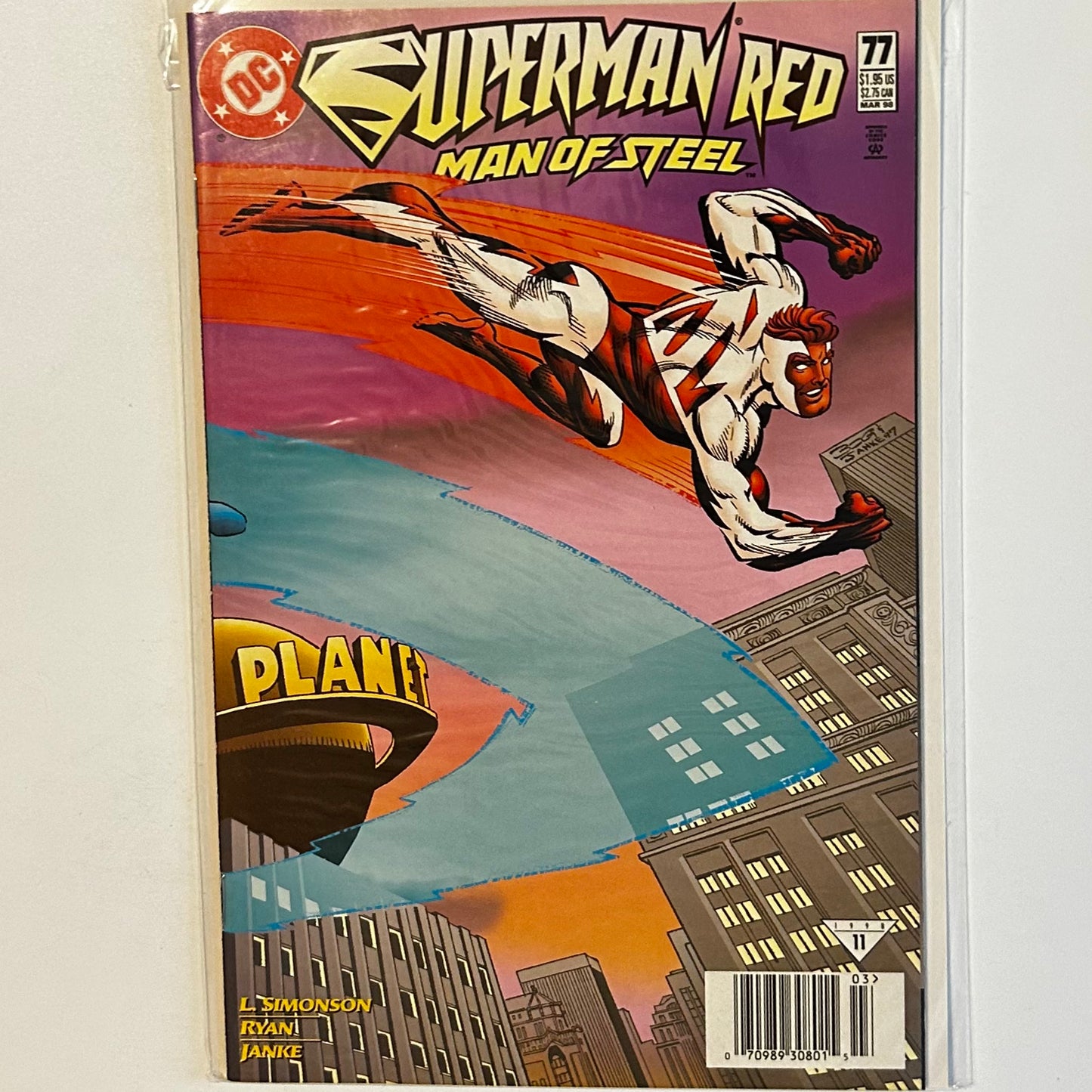 Superman Man of Steel #77 Newsstand