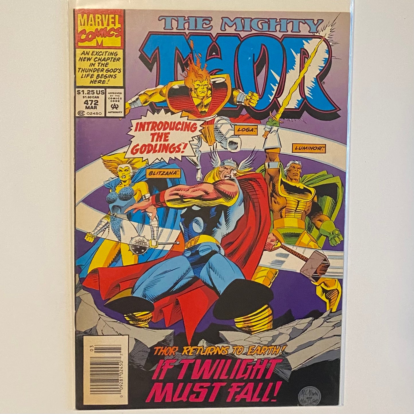 Thor #472 Newsstand