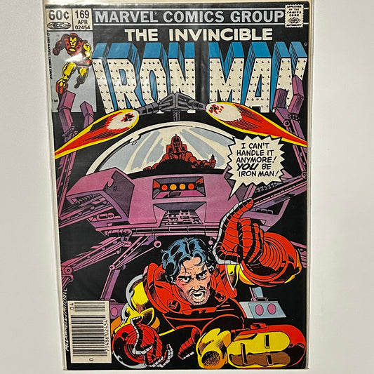Iron Man #169 Newsstand
