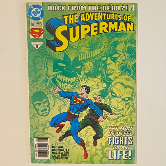Superman #500 Newsstand
