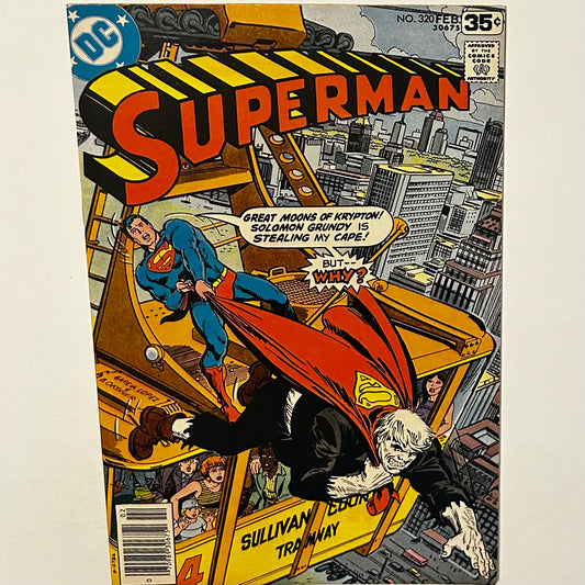 Superman #320 Newsstand
