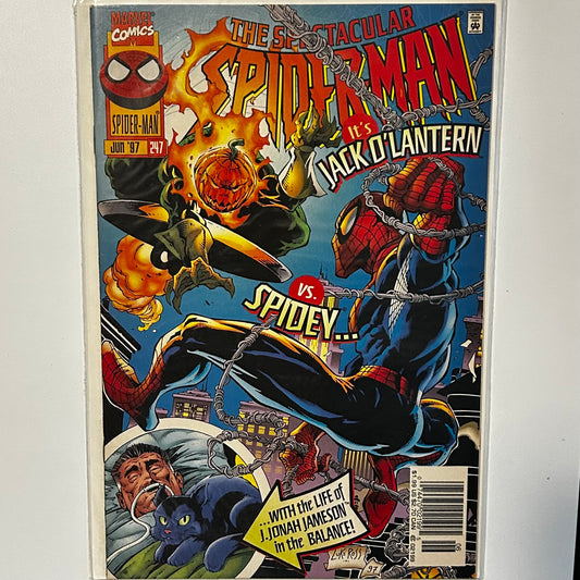 The Spectacular Spider-Man #247 Newsstand