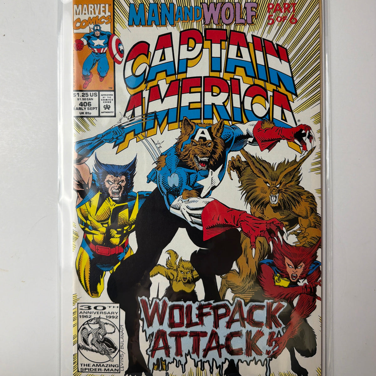 Captain America #406