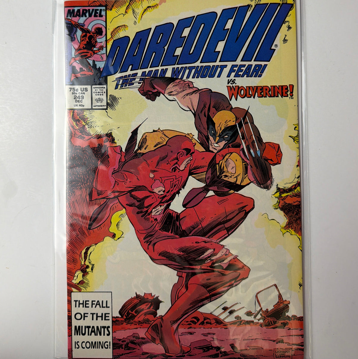 Daredevil The Man Without Fear #249