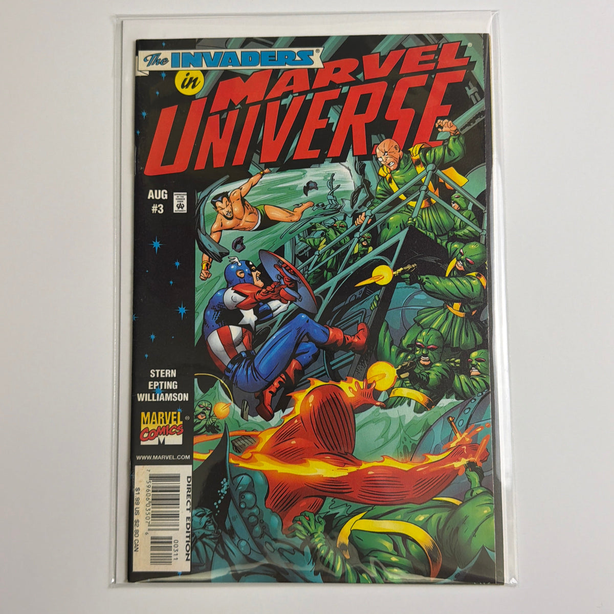 The Invaders in Marvel Universe #3