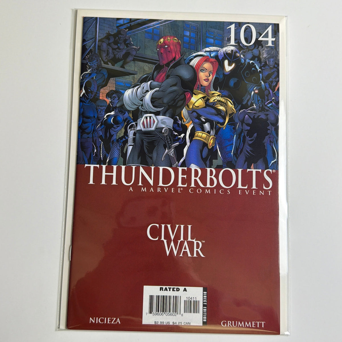 Thunderbolts Civil War #104