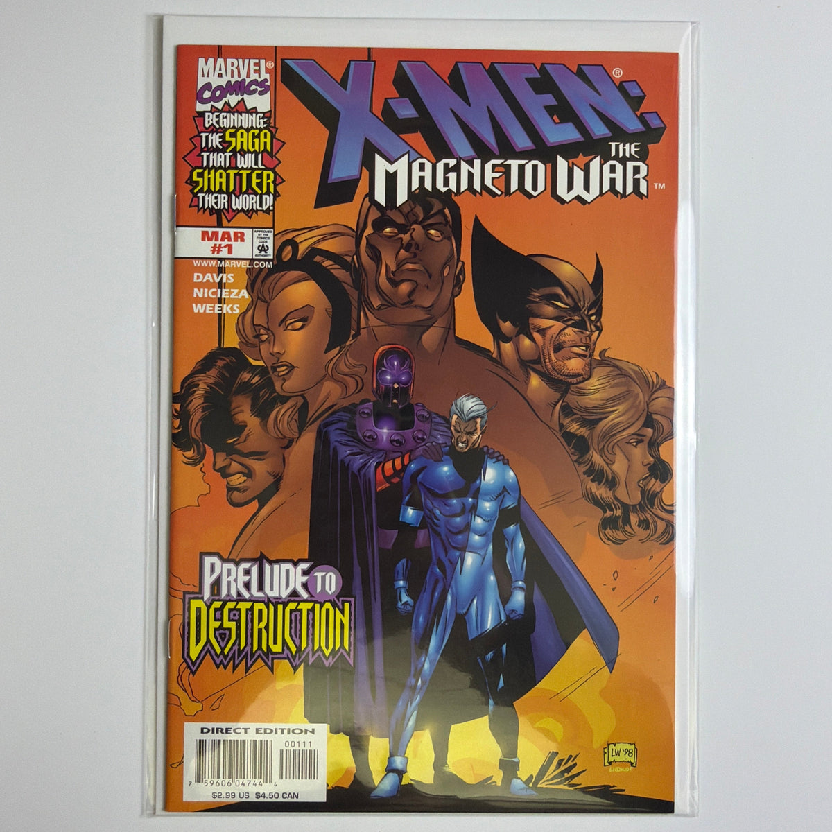 X-Men The Magneto War #1
