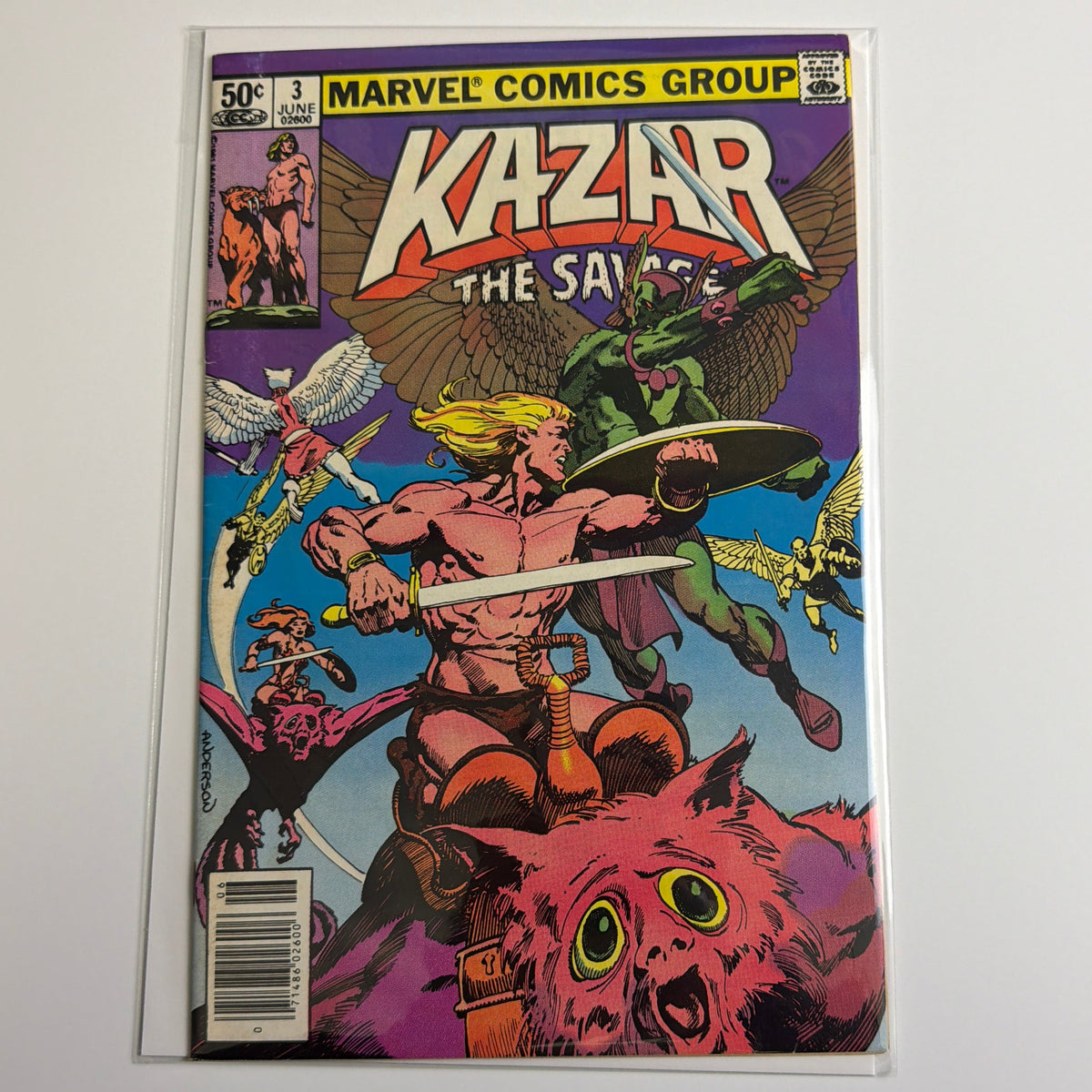 Kazar The Savage #3