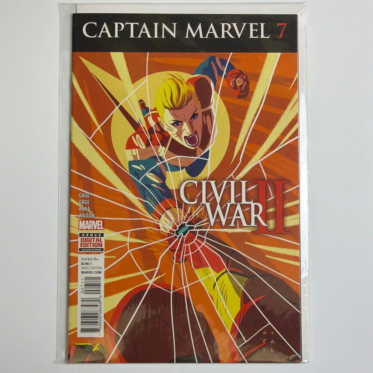 Captain Marvel Civil War II #7