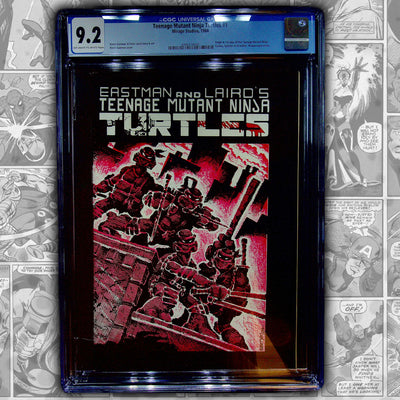 Teenage Mutant Ninja Turtles #1 CGC 9.2 (OFF-WHITE TO WHITE Pages) 1st Print / Origin & 1st App. of The Teenage Mutant Ninja Turtles