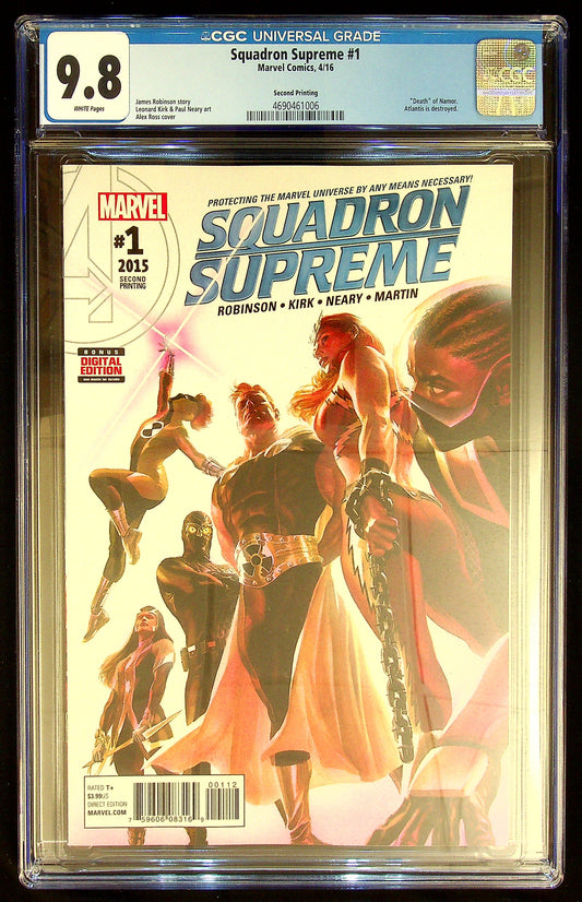 Squadron Supreme #1 CGC 9.8