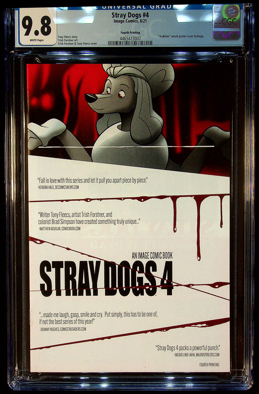 Sray Dogs #4 CGC 9.8 Fourth Printing
