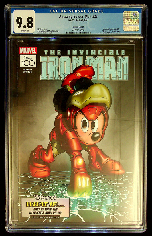 Amazing Spider-Man #27 CGC 9.8 Disney Variant