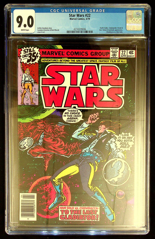 Star Wars #22 CGC 9.0