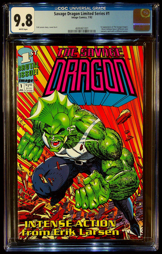 Savage Dragon #1 CGC 9.8