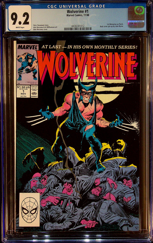 Wolverine #1 CGC 9.2