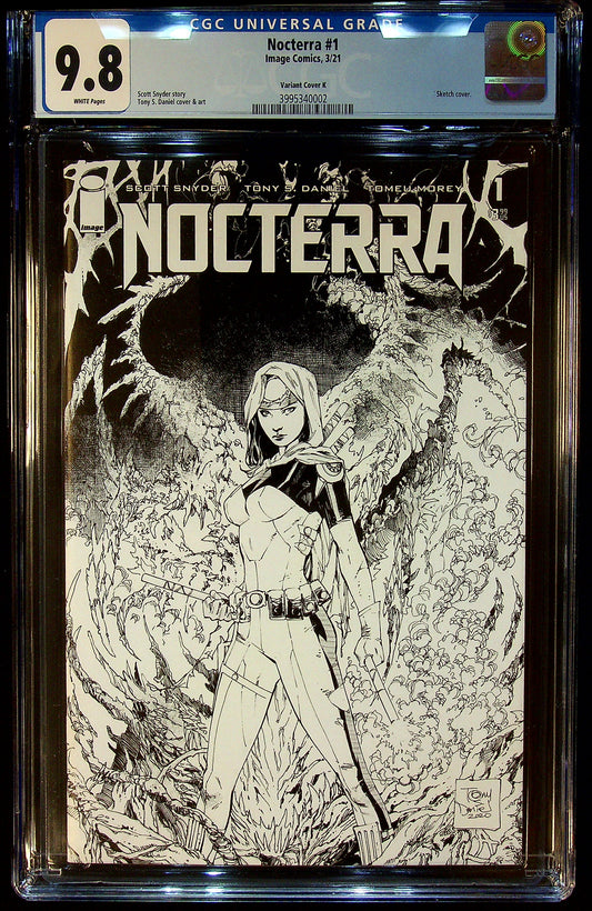 Nocterra #1 CGC 9.8 Variant Cover K