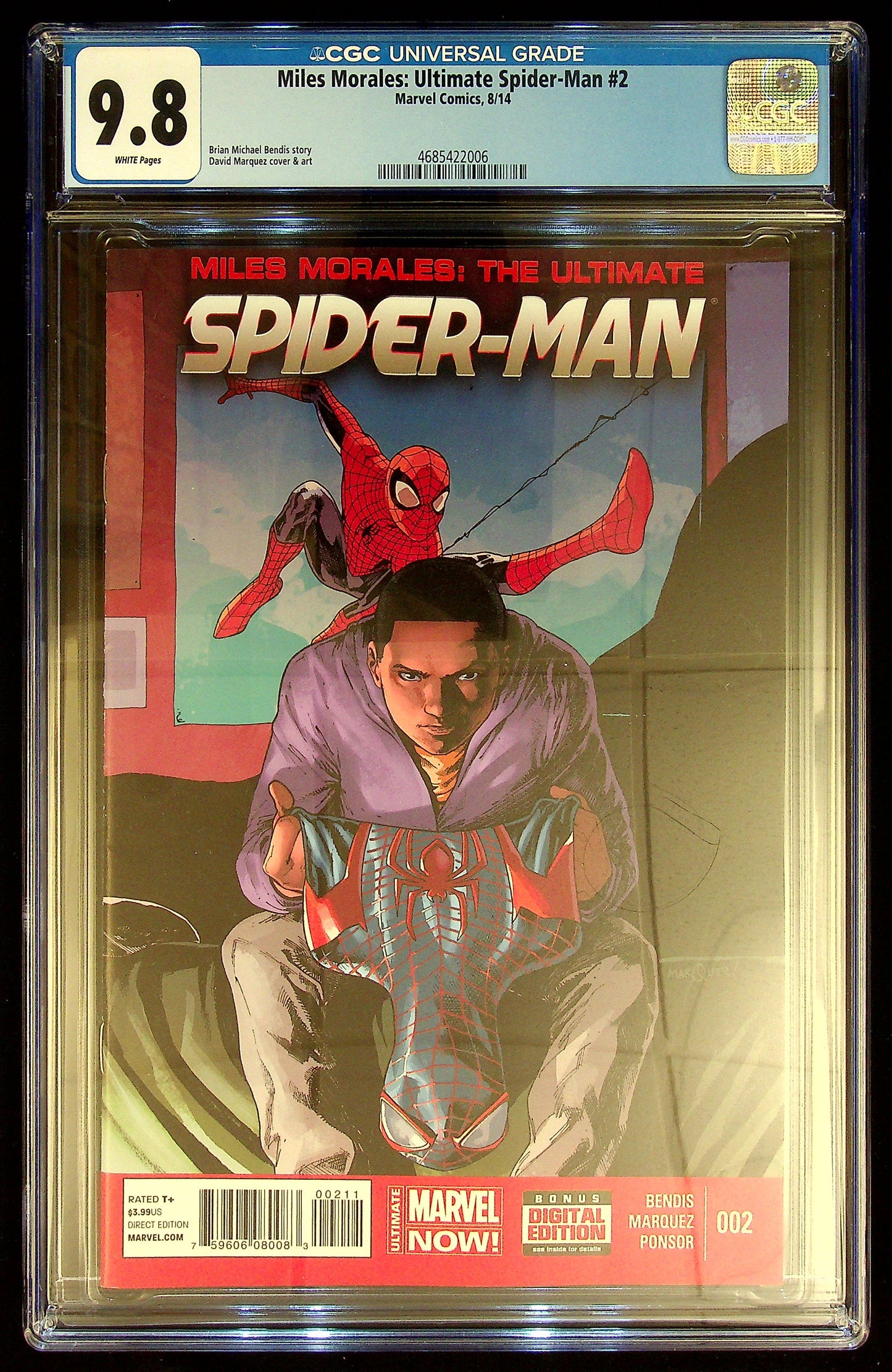 Miles Morales: Ultimate Spider-Man #2 CGC 9.8