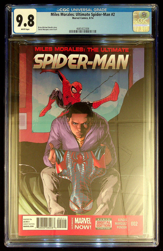 Miles Morales: Ultimate Spider-Man #2 CGC 9.8