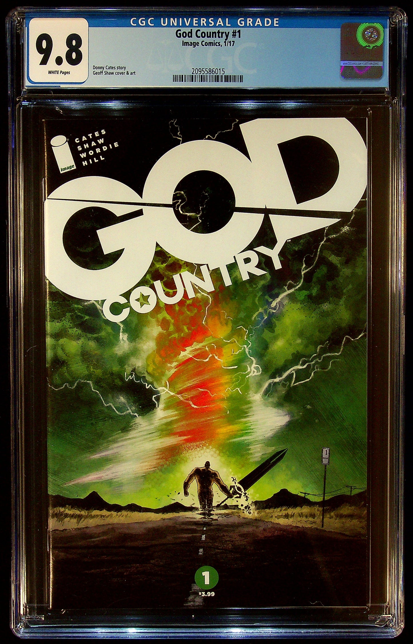 God Country #1 CGC 9.8