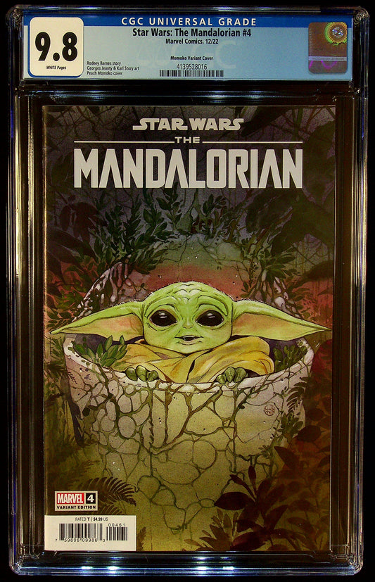 Star Wars: The Mandalorian #4 CGC 9.8 Momoko Variant Cover