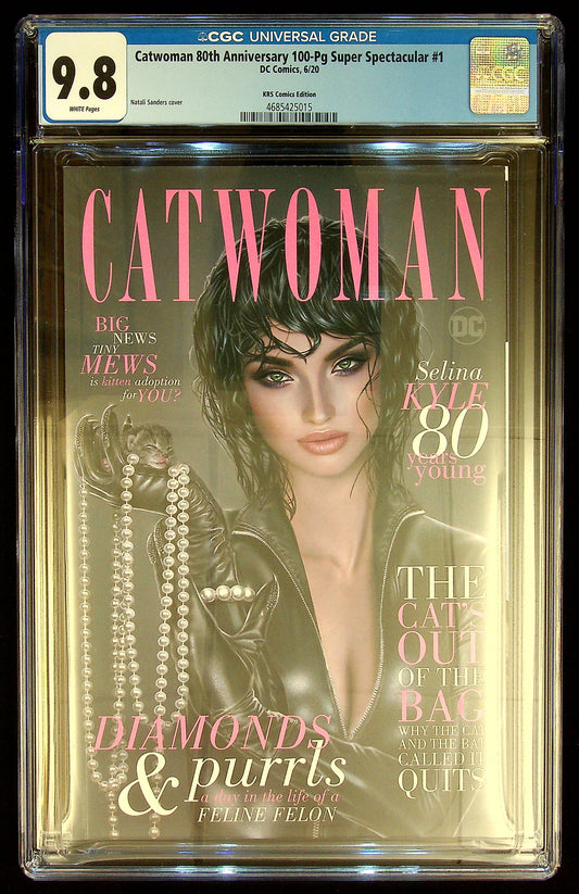 Catwoman 80th Anniversary 100-pg Super Spectacular #1 CGC 9.8