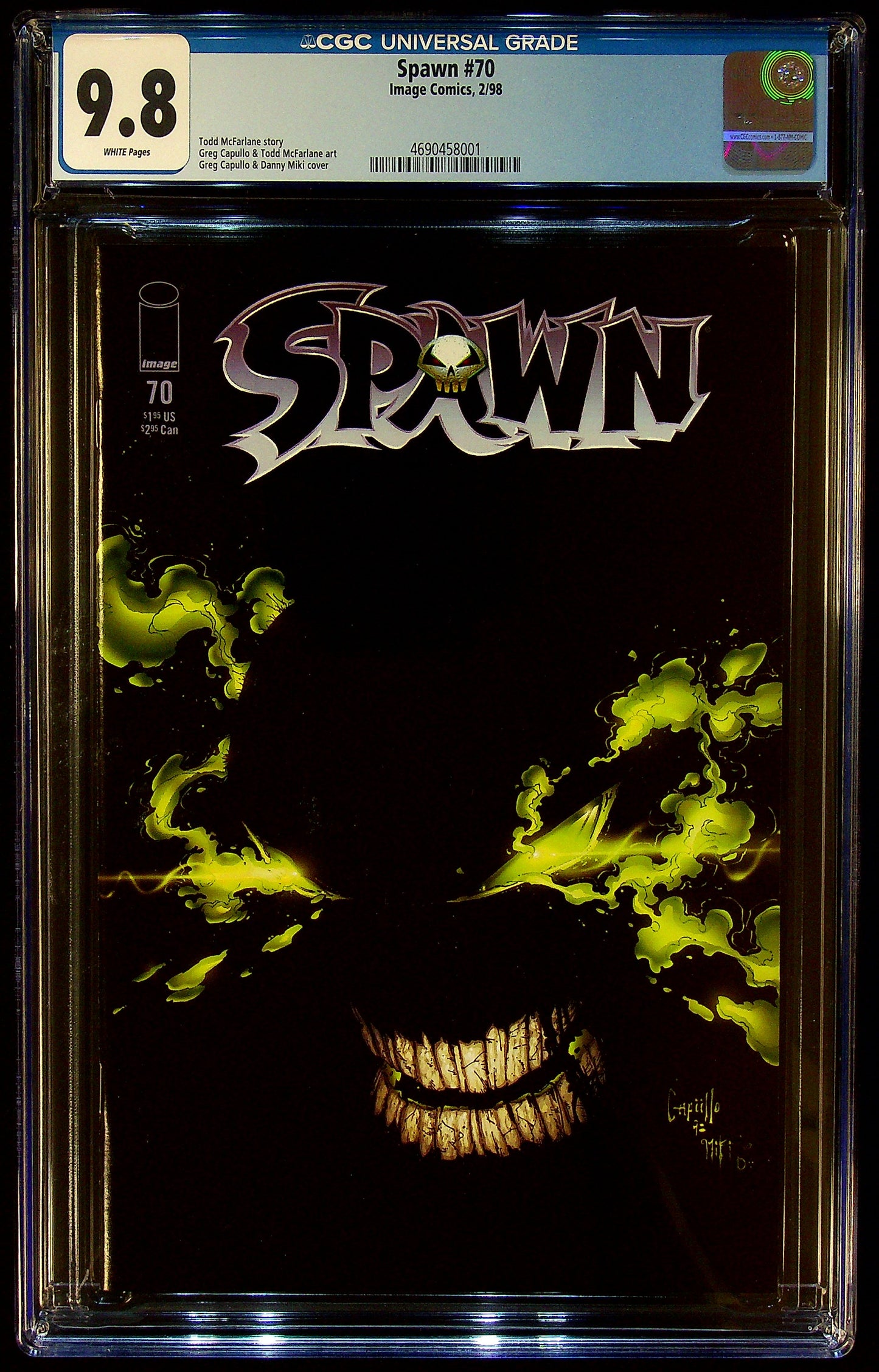 Spawn #70 CGC 9.8