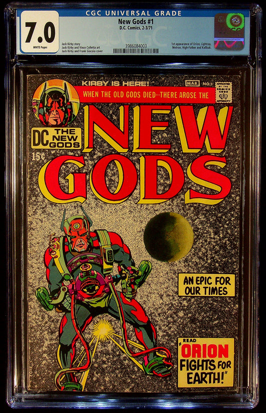 New Gods #1 CGC 7.0