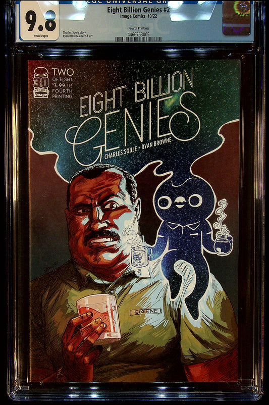 Eight Billion Genies #2 CGC 9.8 Fourth Printing
