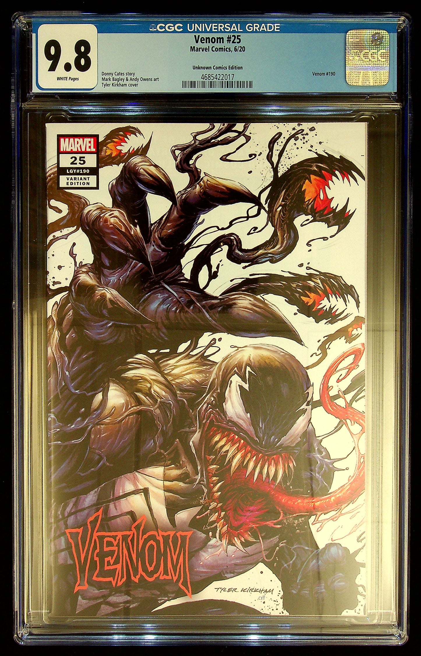 Venom #25 CGC 9.8