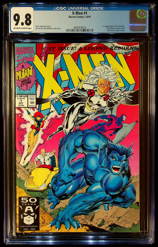 X-Men #1 CGC 9.8 (Off-White to White Pages)