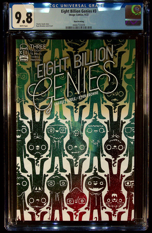 Eight Billion Genies #3 CGC 9.8 Third Printing