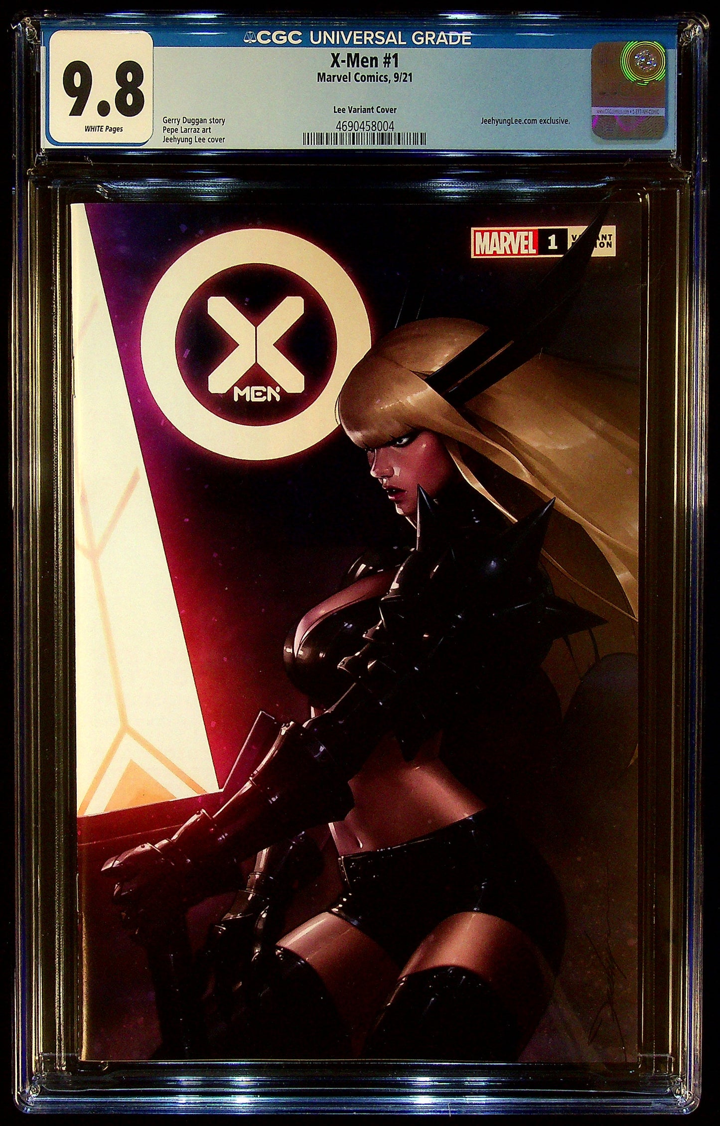 X-men #1 CGC 9.8 Lee Variant
