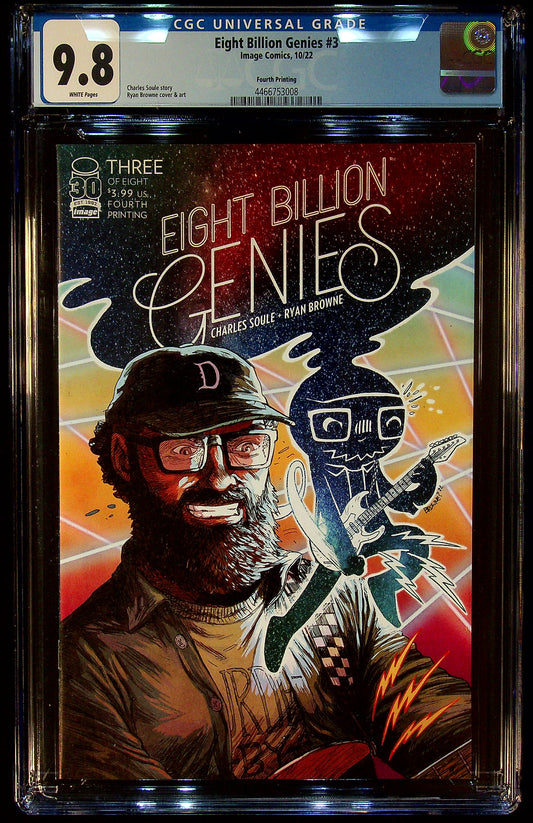 Eight Billion Genies #3 CGC 9.8 Fourth Printing