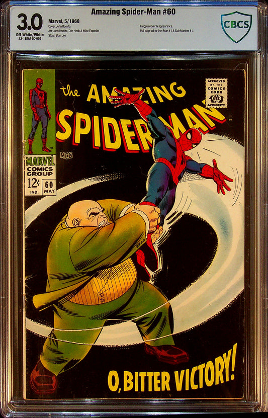 Amazing Spider-Man #60 CGC 3.0