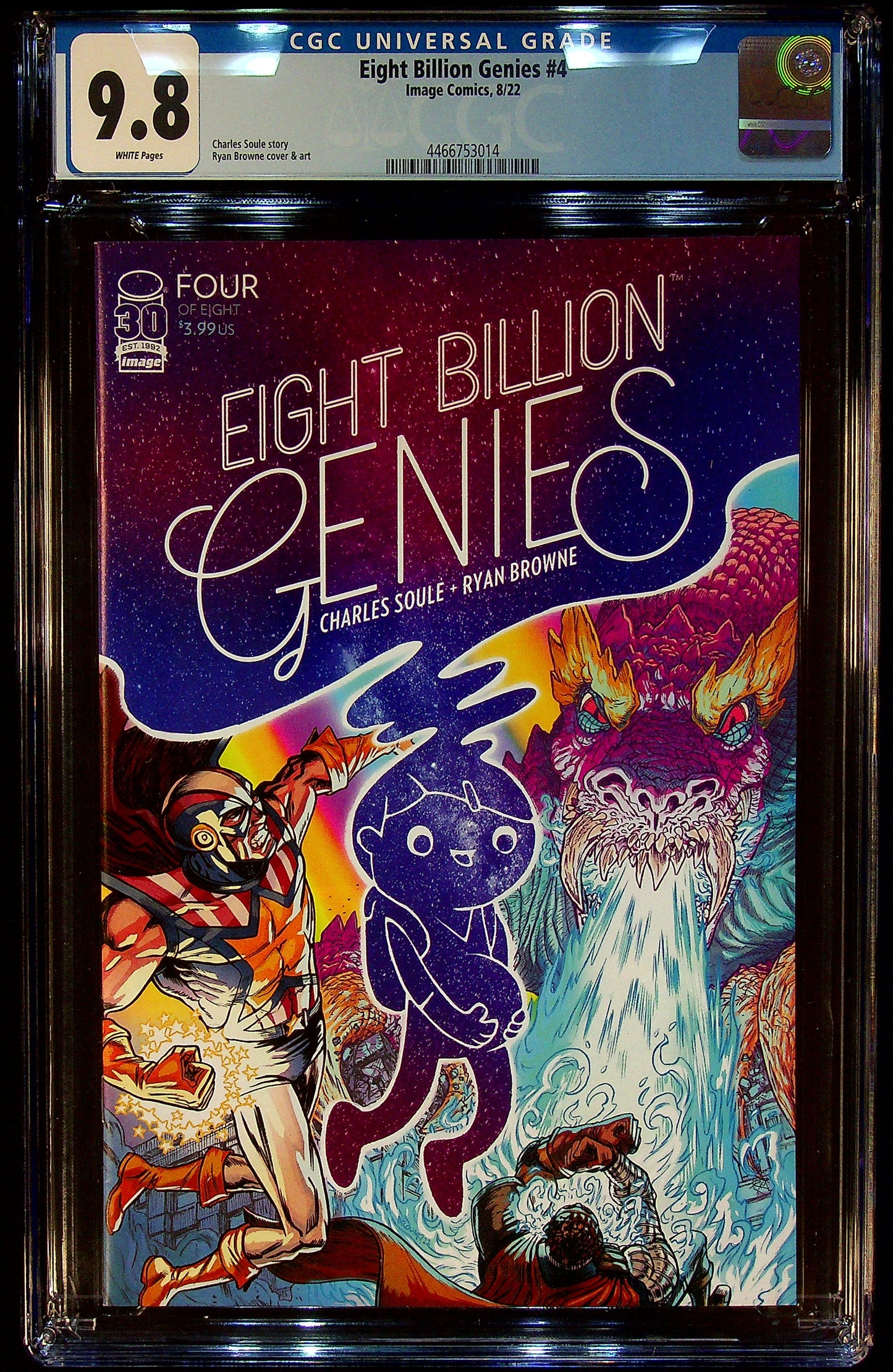 Eight Billion Genies #4 CGC 9.8