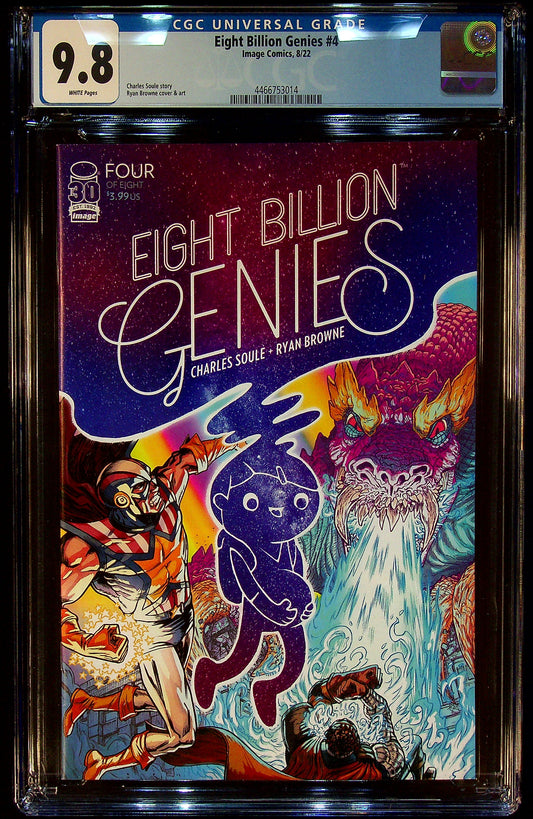 Eight Billion Genies #4 CGC 9.8