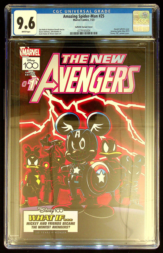 Amazing Spider-Man #25 CGC 9.6 Soffritti Variant Cover