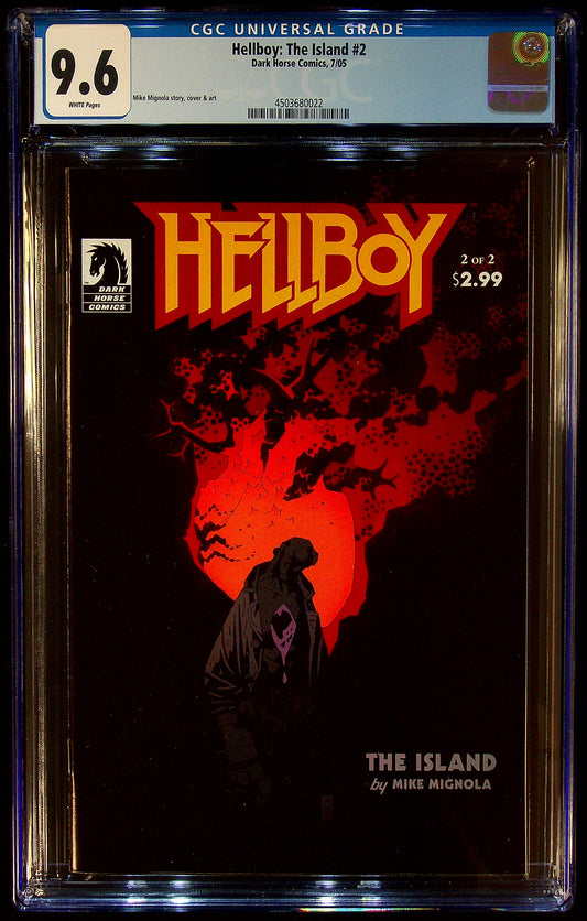 Hellboy: The Island #2 CGC 9.6
