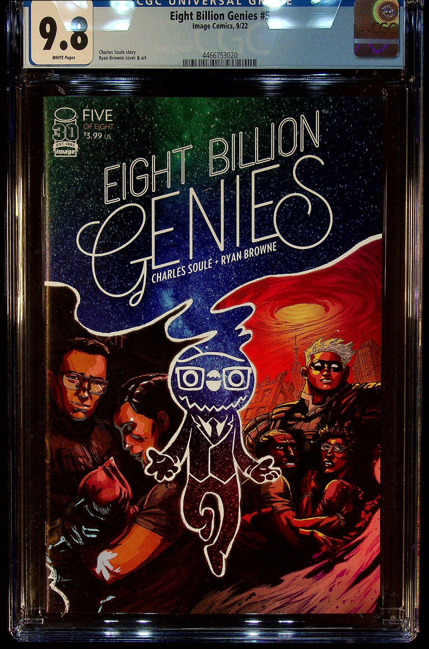 Eight Billion Genies #5 CGC 9.8