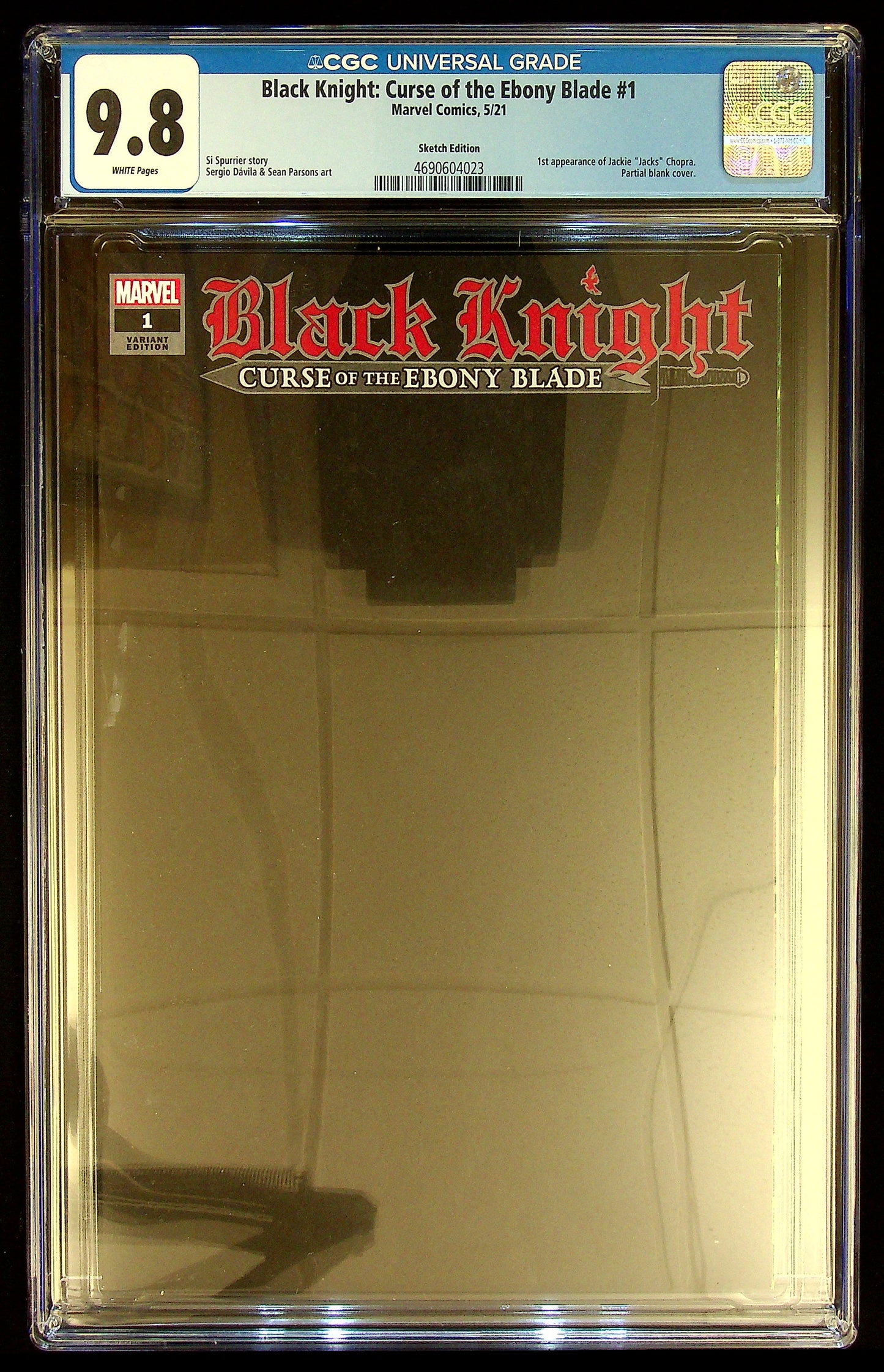 Black Knight: Curse of the Ebony Blade #1 CGC 9.8