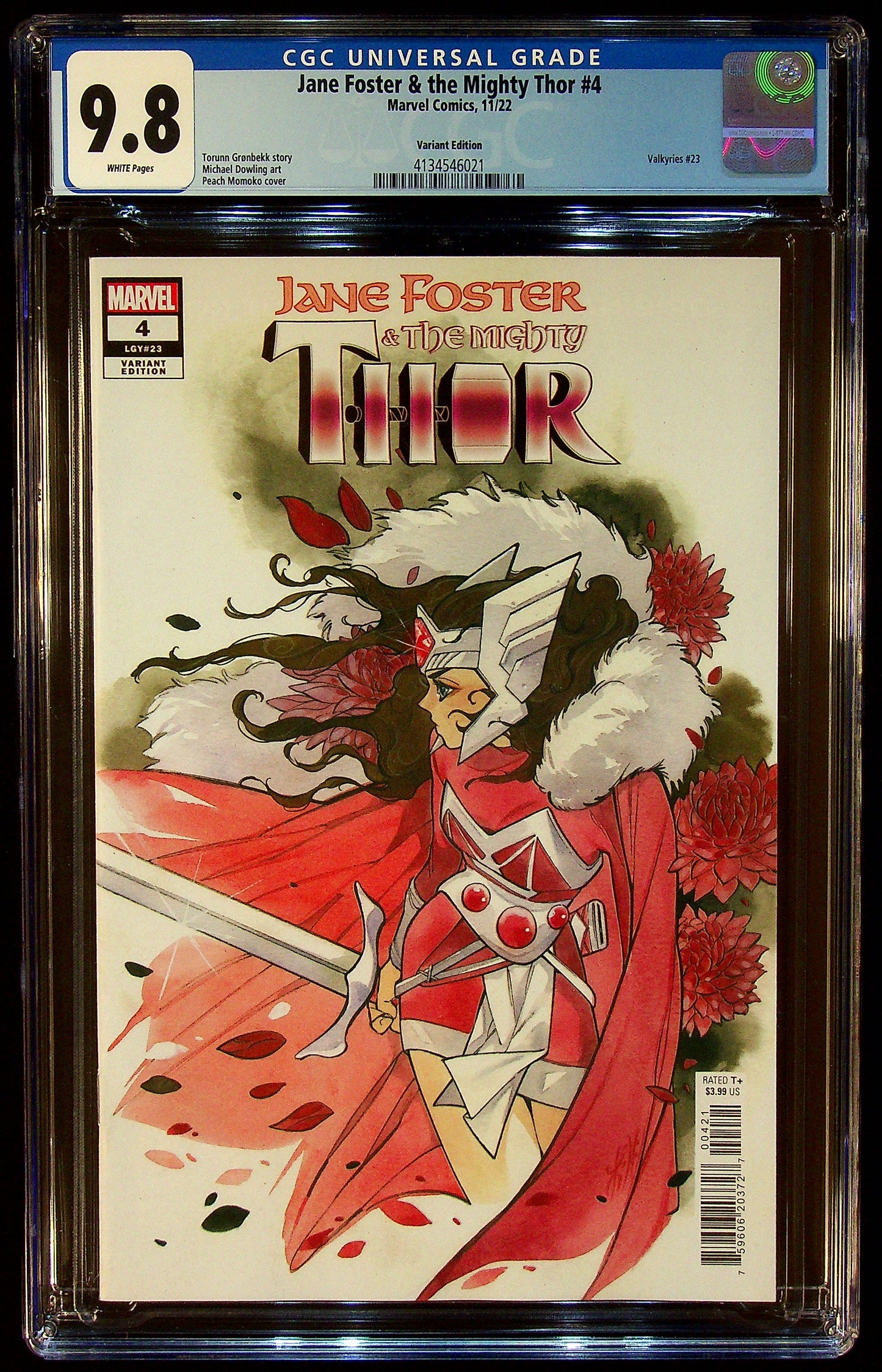 Jane Foster & the Mighty Thor #4 CGC 9.8 Variant Cover