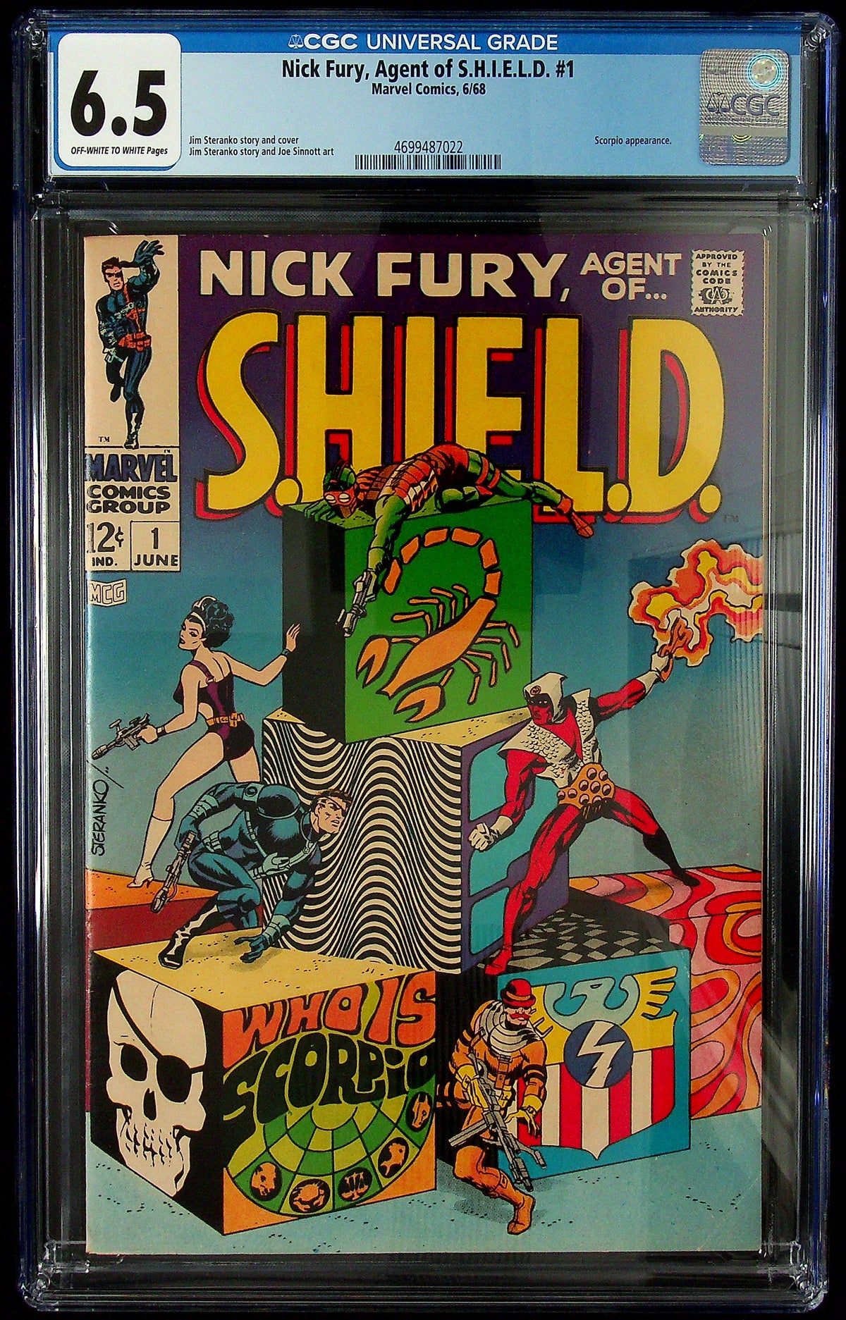 Nick Fury, Agent of S.H.I.E.L.D. #1 CGC 6.5