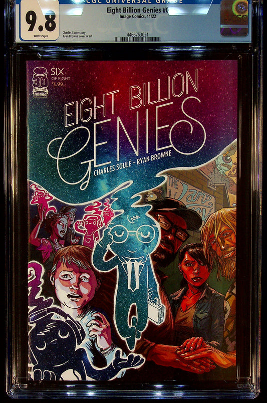 Eight Billion Genies #6 CGC 9.8