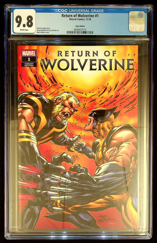 Return of Wolverine #1 CGC 9.8