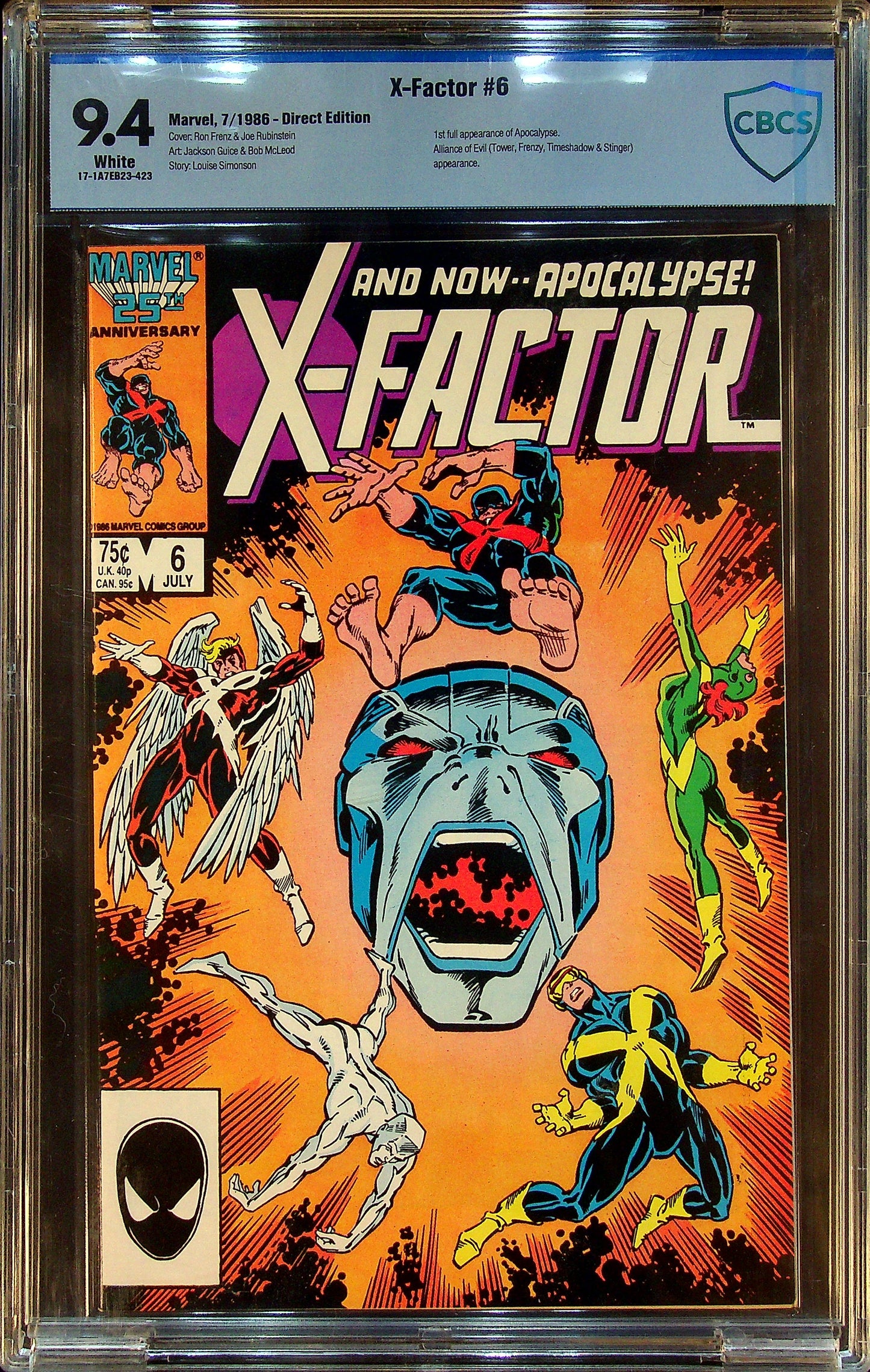 X-Factor #6 CGC 9.4